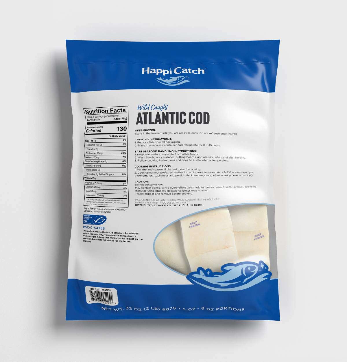 Wild Caught Atlantic Cod