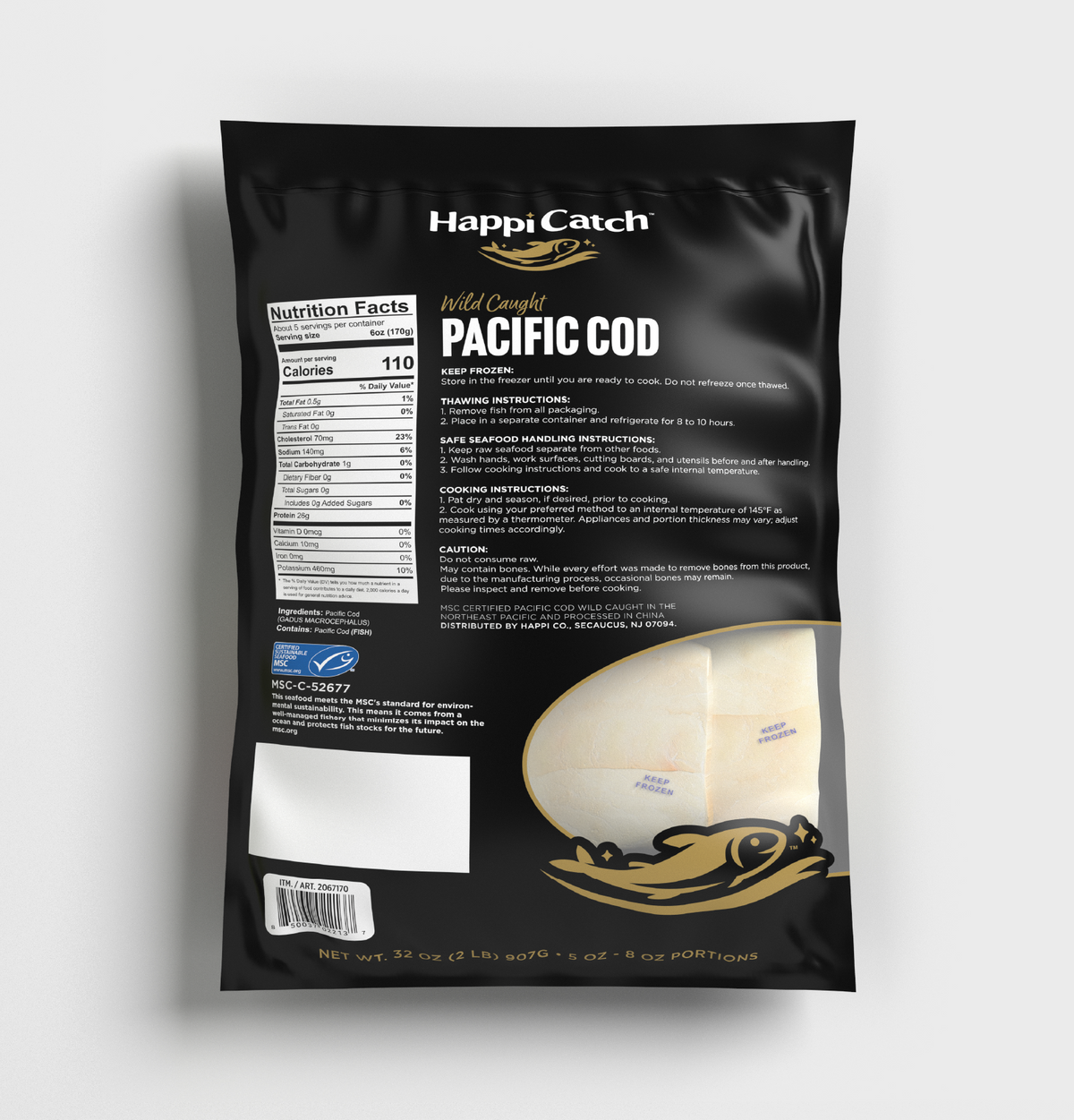 Wild Caught Pacific Cod